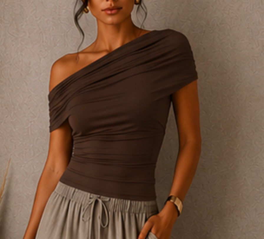 Haut Marron 3en1