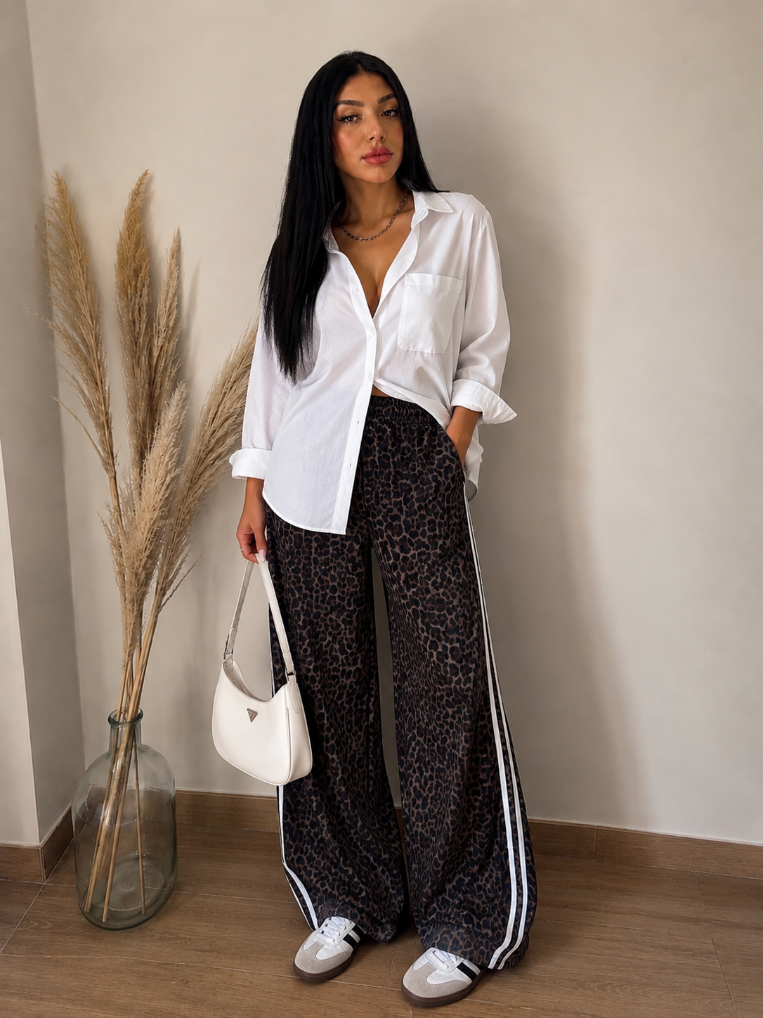 Pantalon léopard